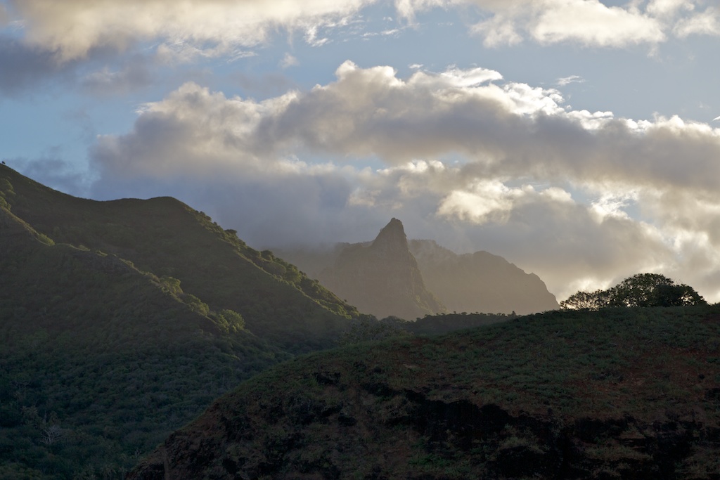 Taiohae and D'Anaho Bays