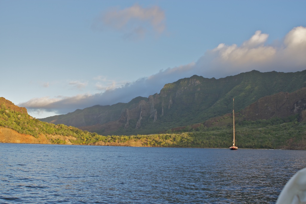 Taiohae and D'Anaho Bays
