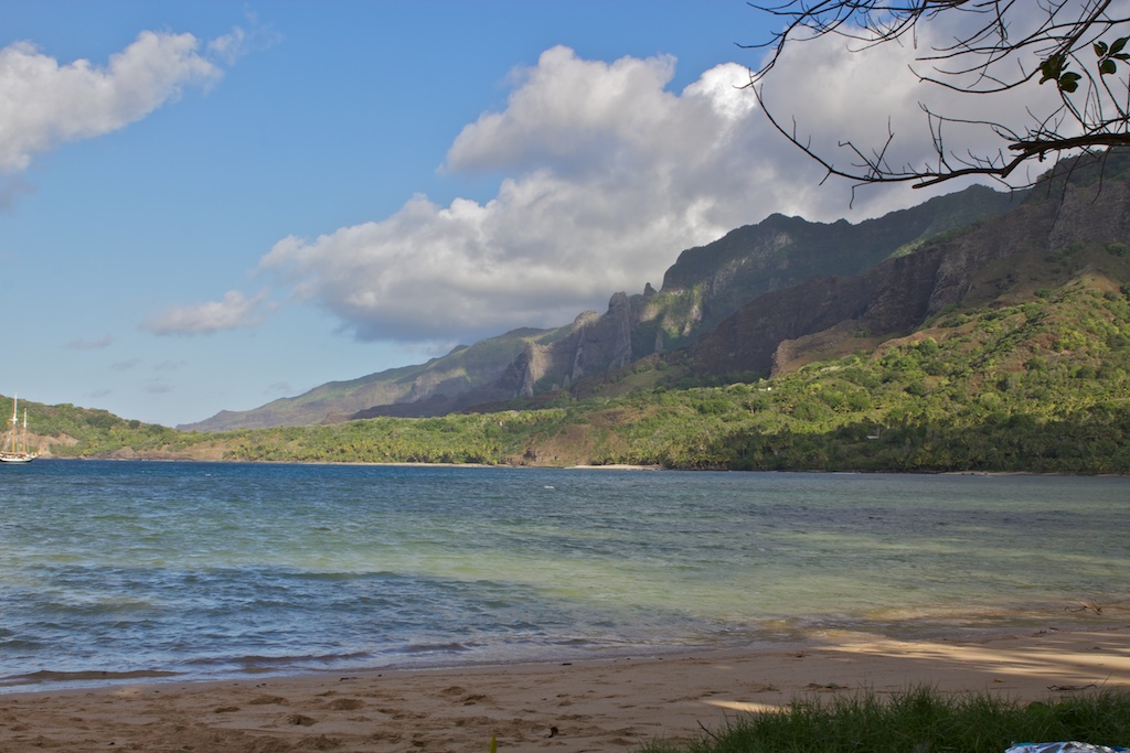 Taiohae and D'Anaho Bays