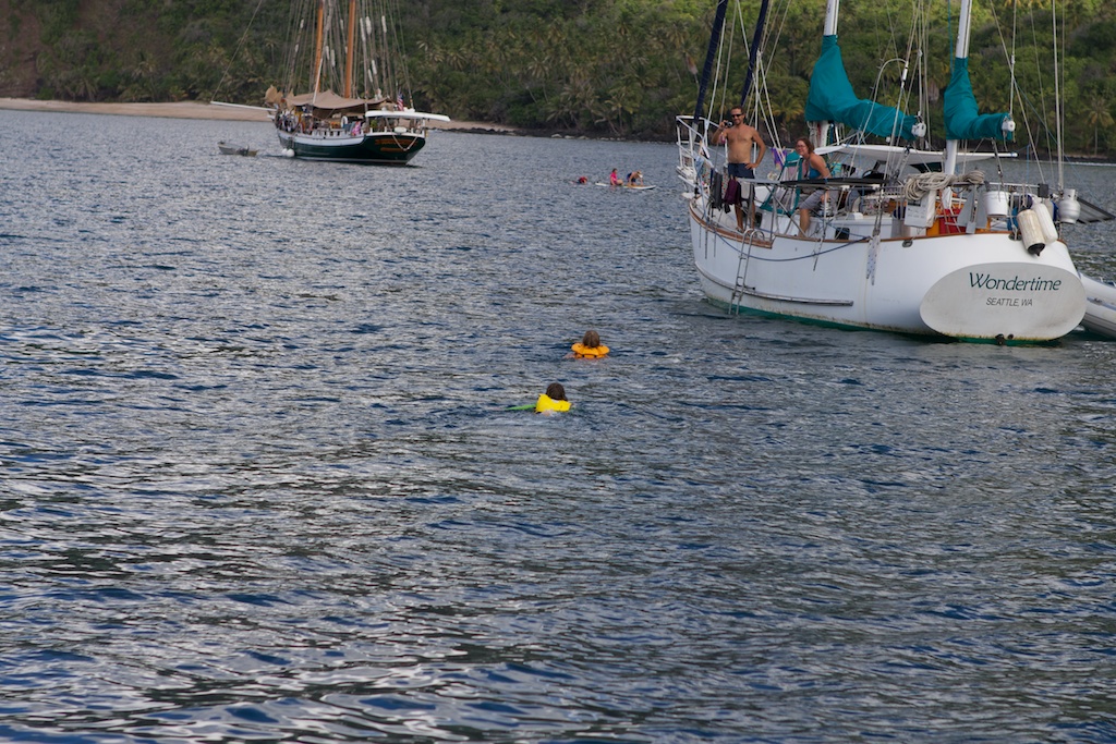 Taiohae and D'Anaho Bays