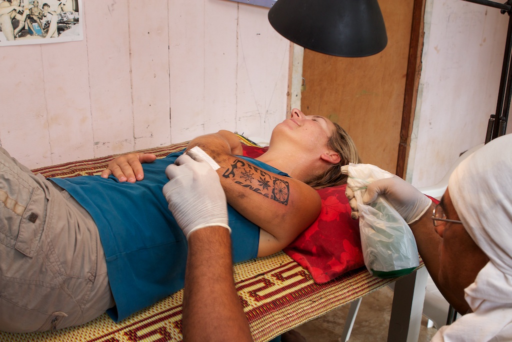 How I found my, "It's Okay" in the hands of my Marquesan tattooist
