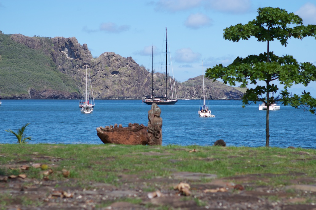 Taiohae and D'Anaho Bays
